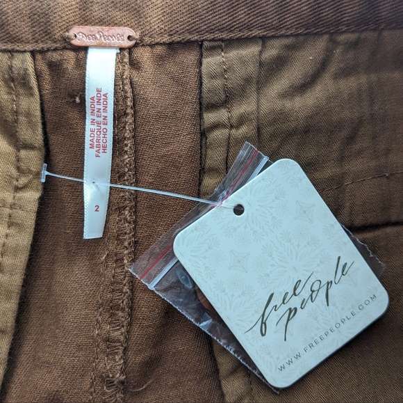 Free People brown pants 🆕 - Picture 7 of 7
